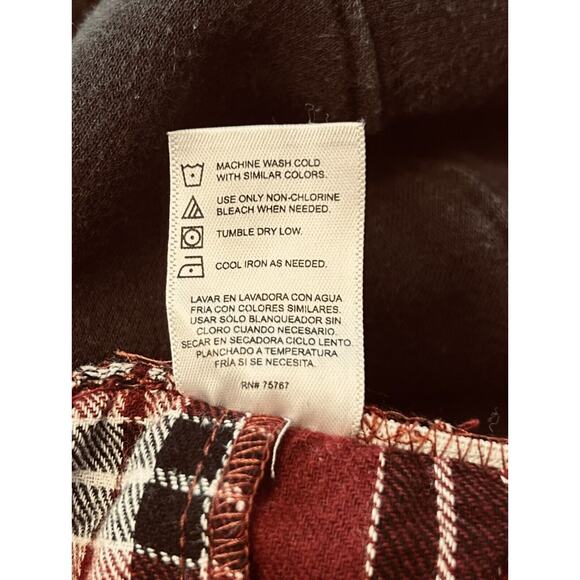 Virginia Tech Hokies Ladies Flannel Pajama Bottoms Size Med Football PJ'S - Picture 6 of 7